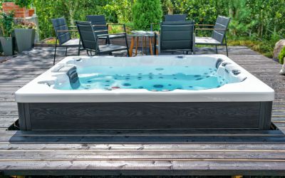 Luxury Hot Tub Setup